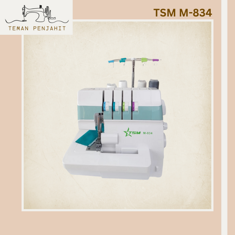 Mesin Obras Portable dan Mesin Neci TSM M-834 Original