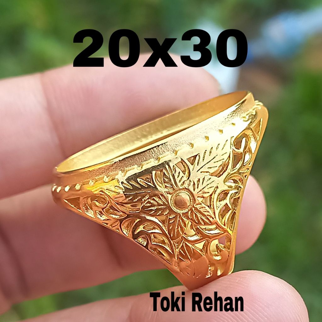 CINCIN EMBAN RING TITANIUM SUPER