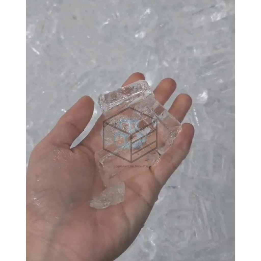 Es Batu Kristal Tube 1KG Ice Crystal Bulat
