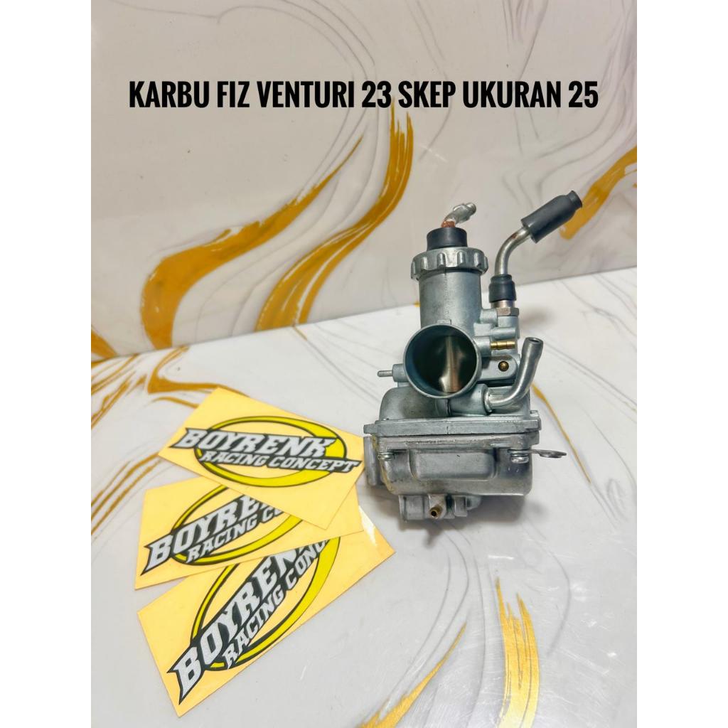 karbulator/karbu f1zr reamer/karbu f1zr settingan skep 25 venturi 23 - boyrenk racing concept