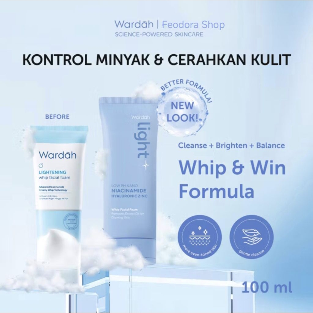 Wardah Lightening Whip Facial Wash
