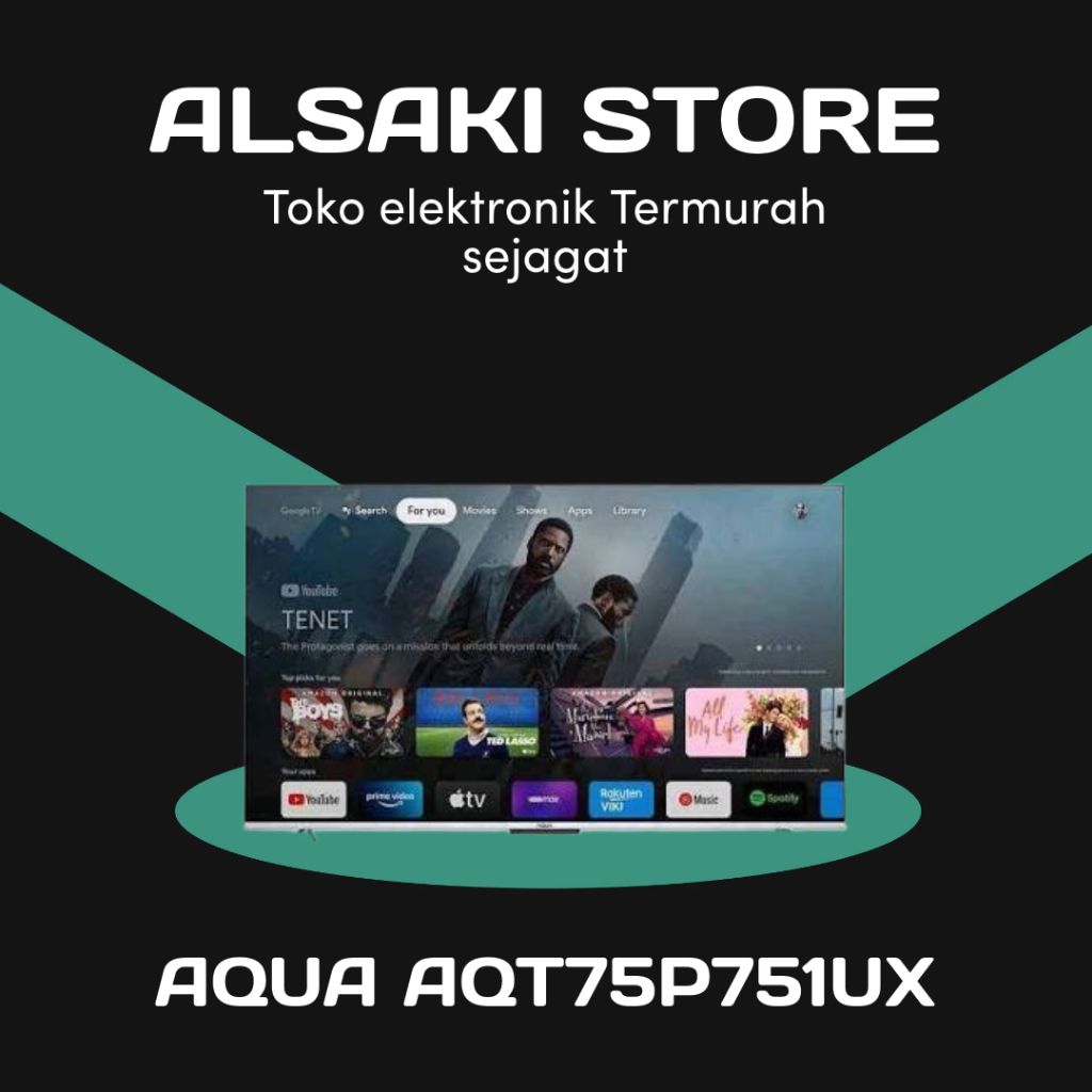 AQUA LE55AQT7000QUPRO /55AQT7000 55 inch ANDROID TV