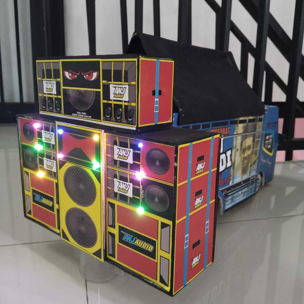 MINIATUR TRUK SOUND SYSTEM / MINIATUR TRUK HOREG / MINIATUR TRUK OLENG