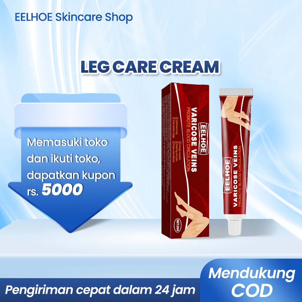 EELHOE Varicese Vein Removal Cream Varicese Vein promote circulation Relieve Leg Vasculitis Remove A