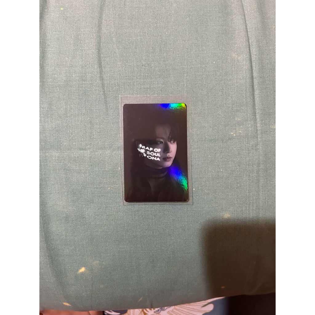 Photocard Jungkook hologram BTS official