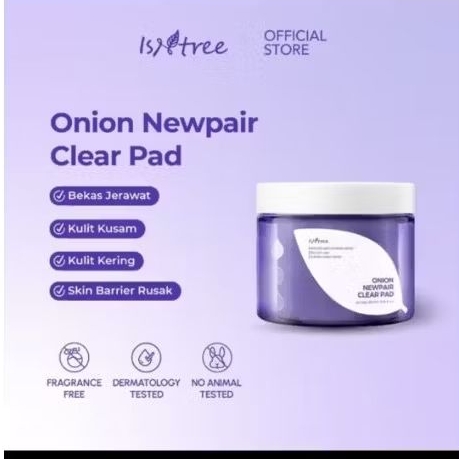 isntree onion newpair clear pad 60pc