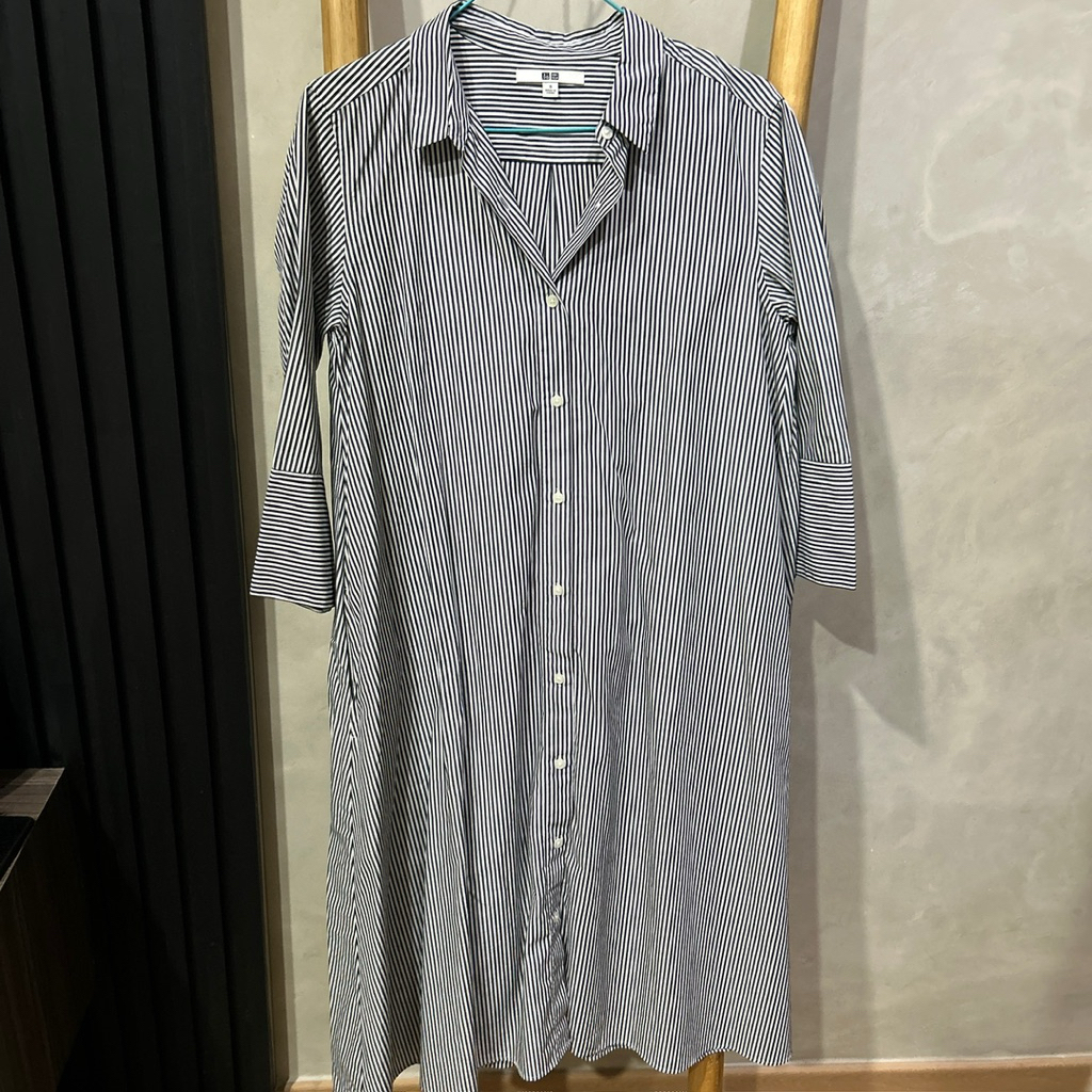 preLoved kemeja uniqlo wanita