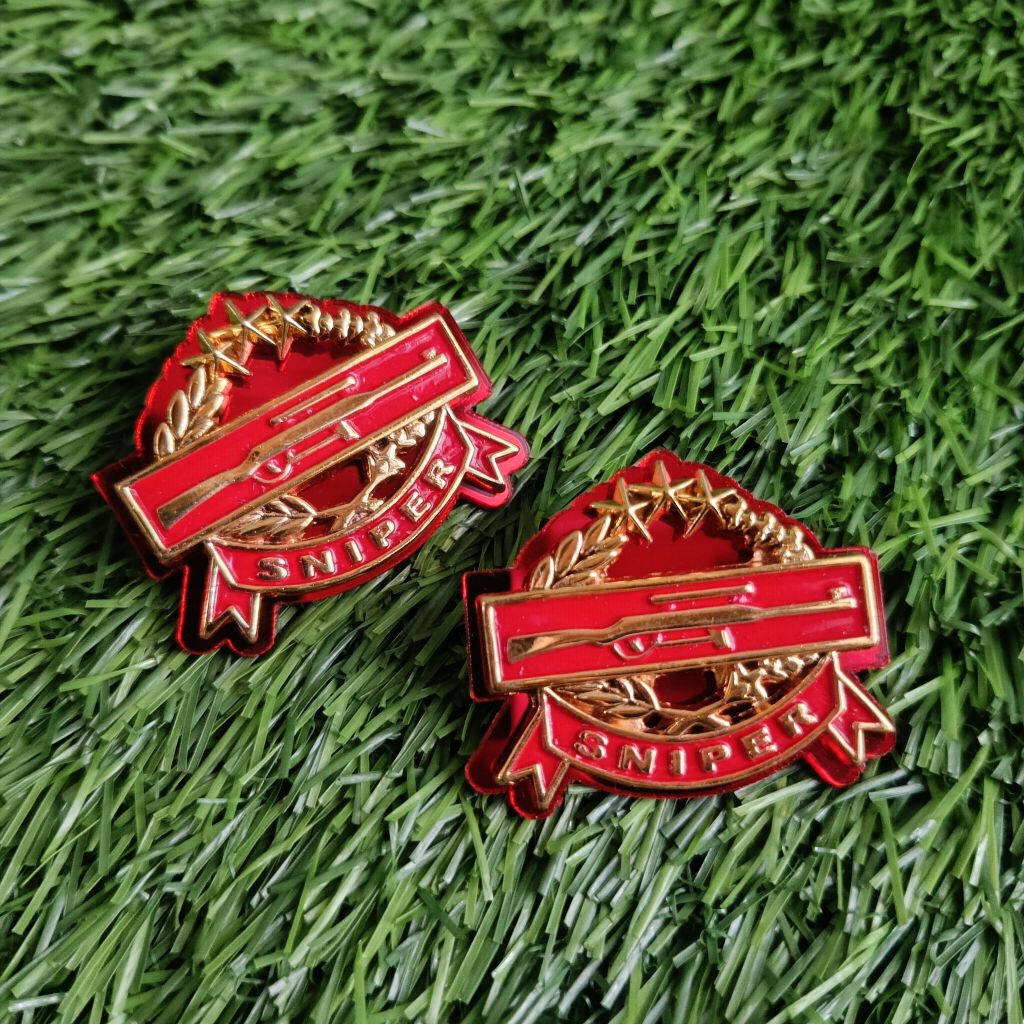 Brevet PDH Sniper Polri / Wing PDH Sniper Polri / Brevet Sniper Polri