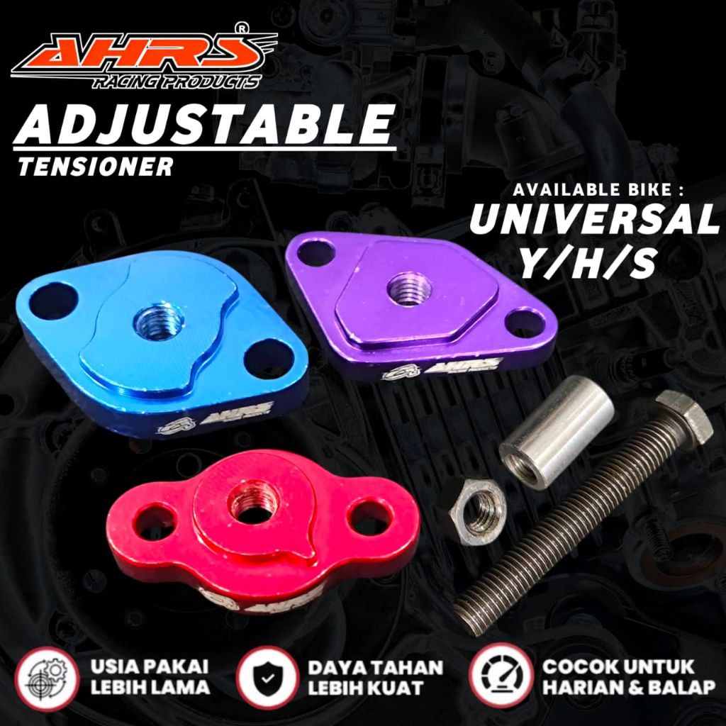 Tonjokan Tensioner Stelan Rantai Keteng Manual CNC Asli Ahrs Semua Motor Beat Satria Mio Vario Pcx 1