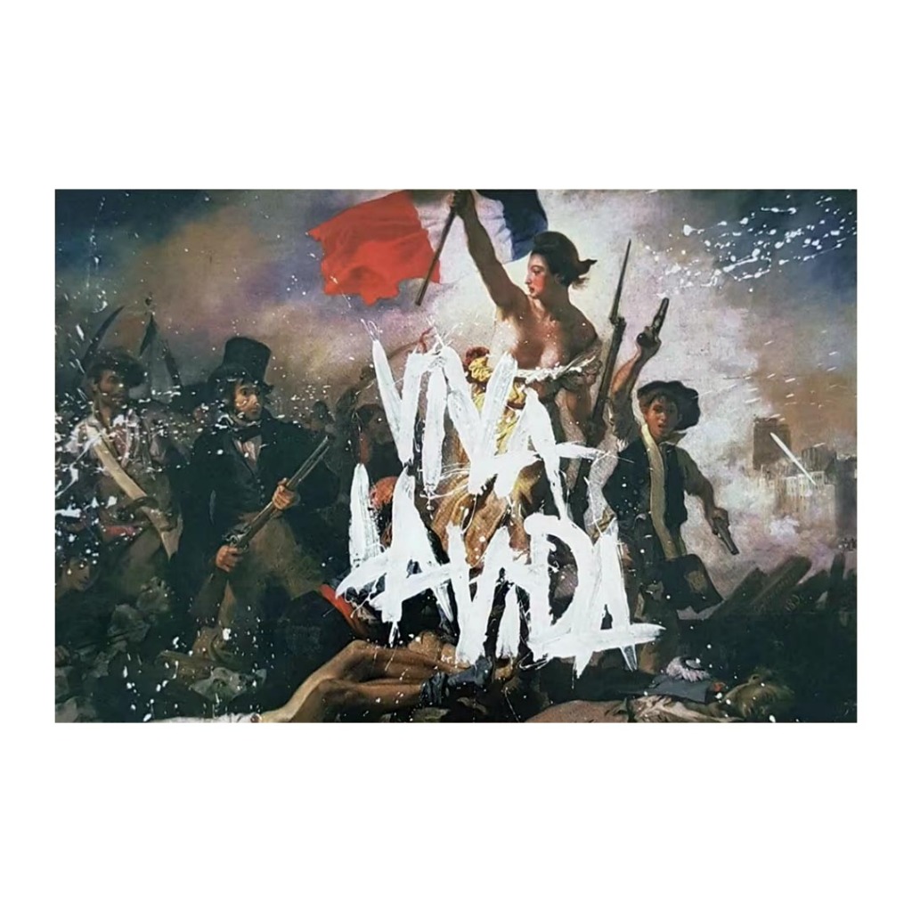 Coldplay - Viva La Vida Postcard