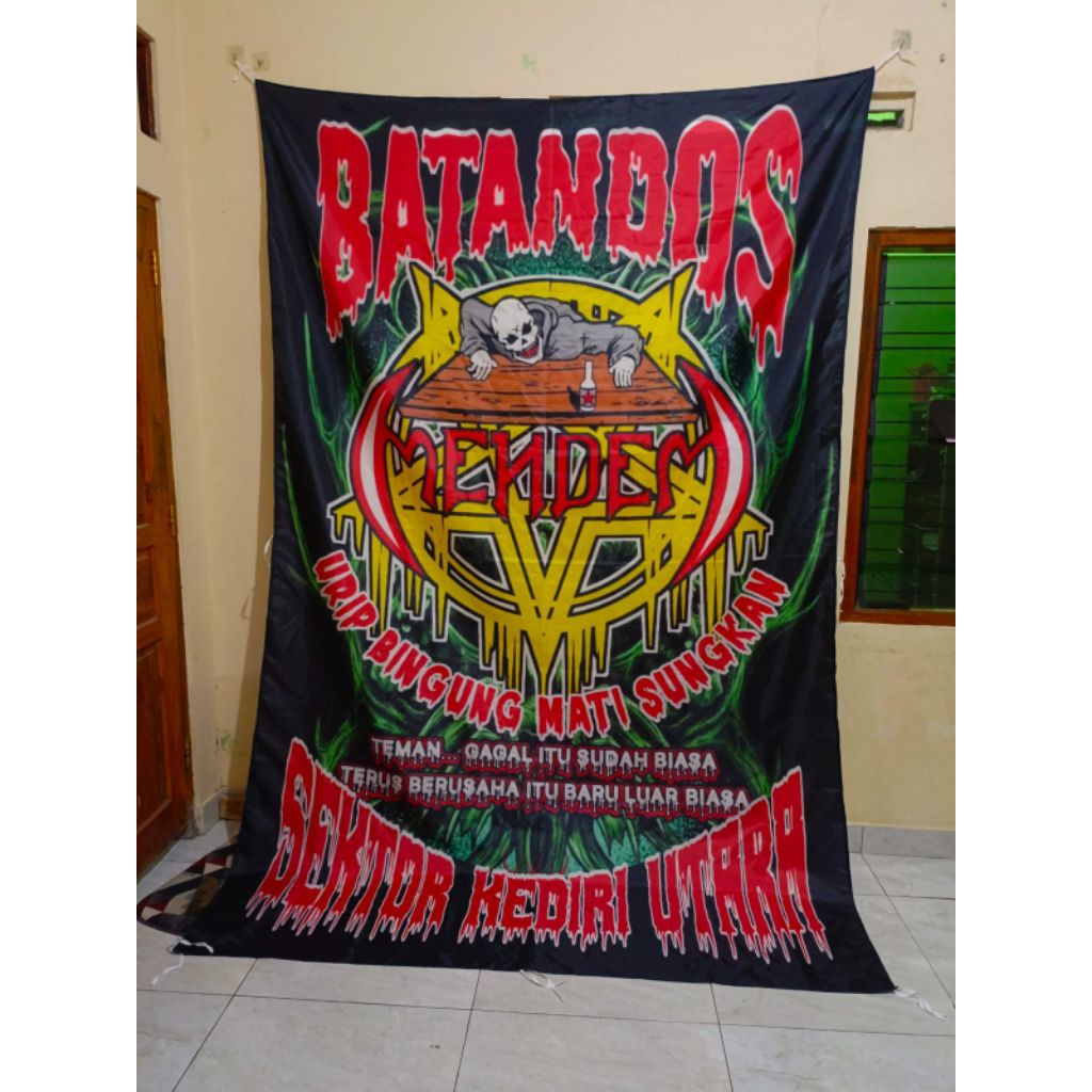 BENDERA FULL PRINTING MENDEM BATANDOS