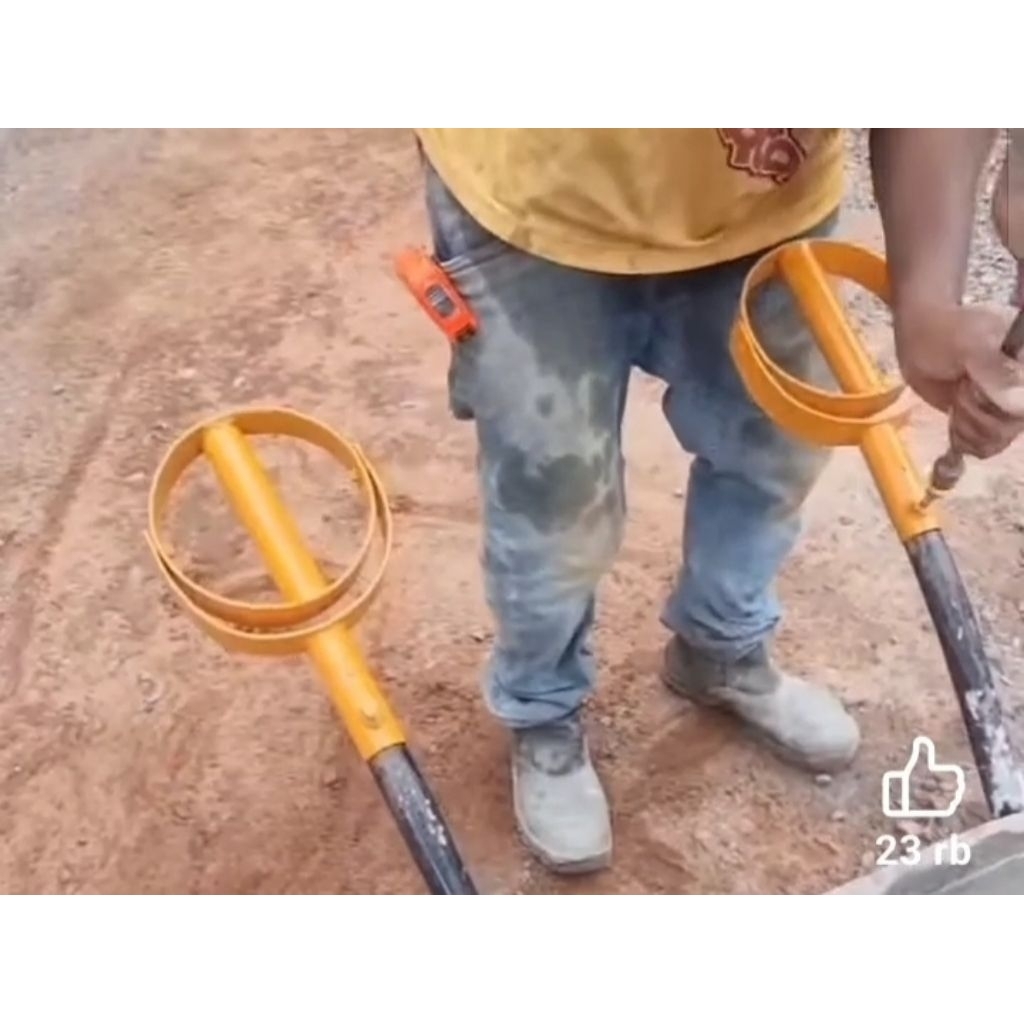 handle portabel gerobak Sorong/troli Sorong bangunan