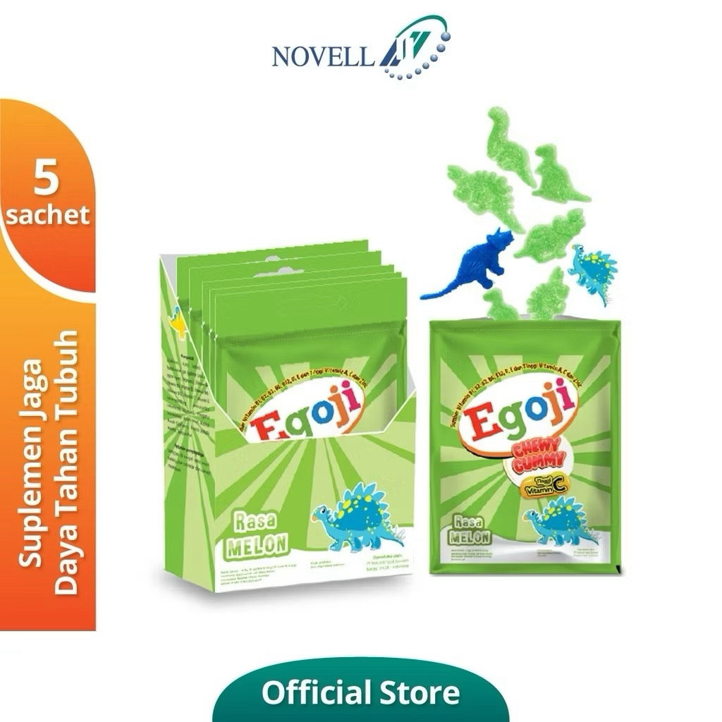 EGOJI GUMMY MELON BOX ISI 5 SACHET