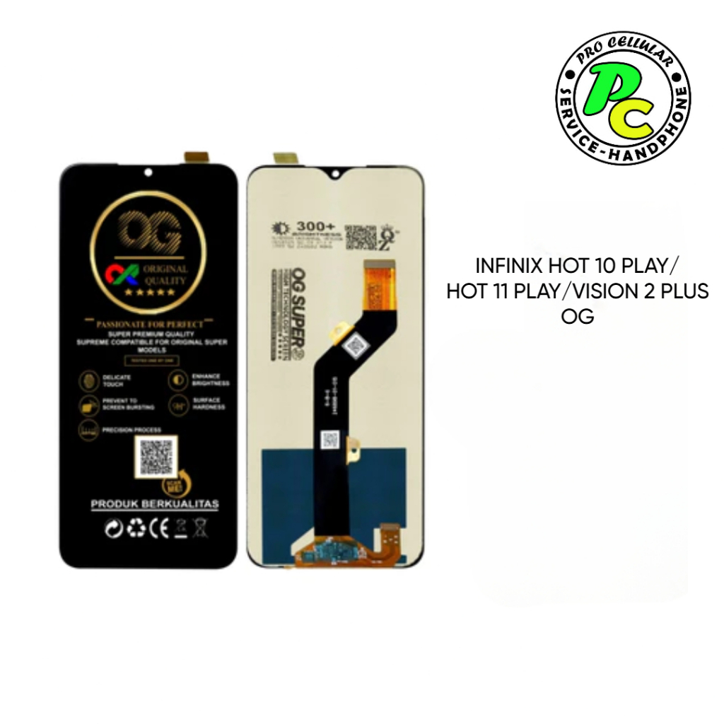 LCD INFINIX HOT 10 PLAY / X688 / HOT 11 PLAY / X688B FULLSET