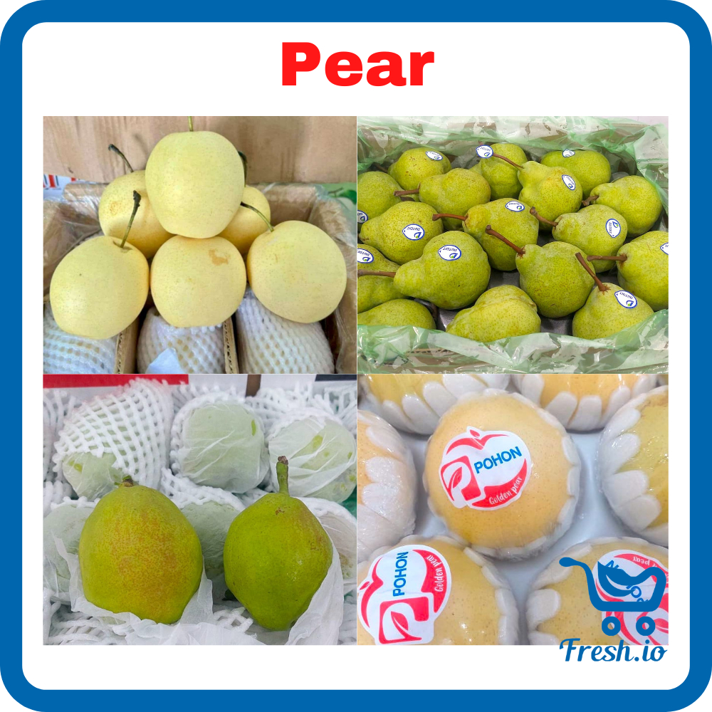 Buah Pir / Pear Yalie / Pear Century / Pear Golden Lotus / Pear Packham / Pear Xiang Lie