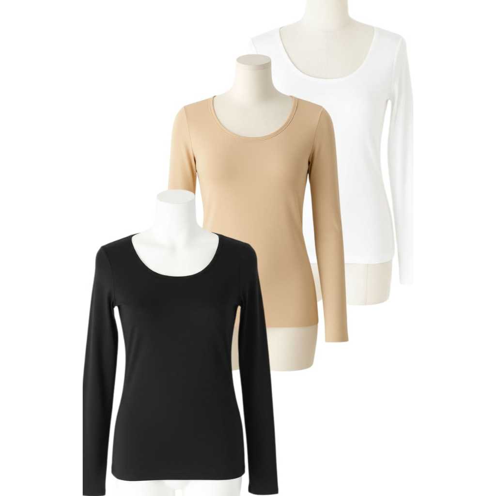 WS-PAKET3 Manset Baju Wanita oblongPremium, Dalaman Manset Wanita Bahan KAOS RAYON Premium
