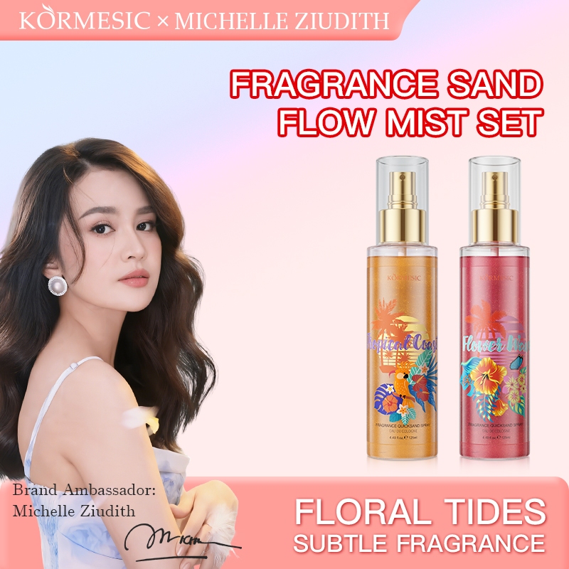 Kormesic Parfum Spray Tropical Coast Flower Wave / KORMESIC Fragrance Quicksand Spray-Tropical Coast
