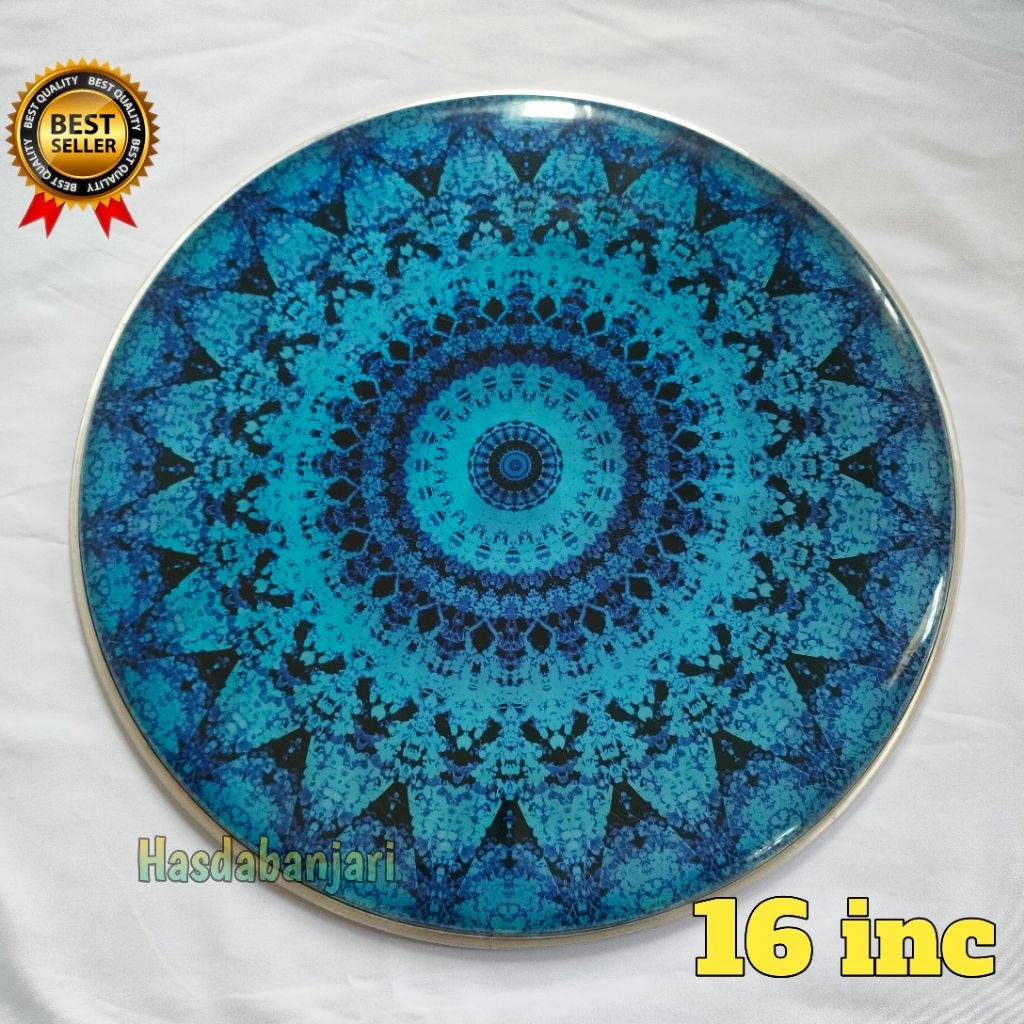 Mika bass Hadroh 16 inch motif diameter 40 cm
