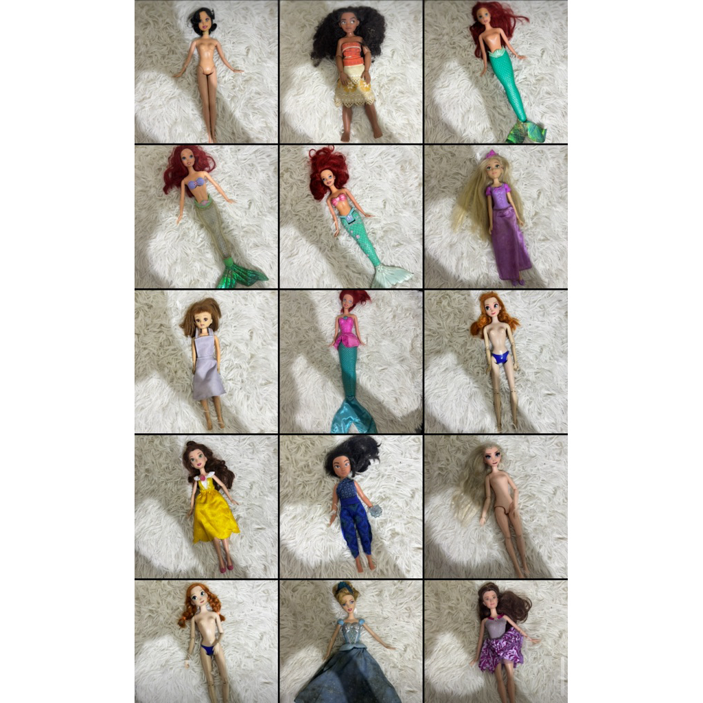Barbie Disney Princess Dolls