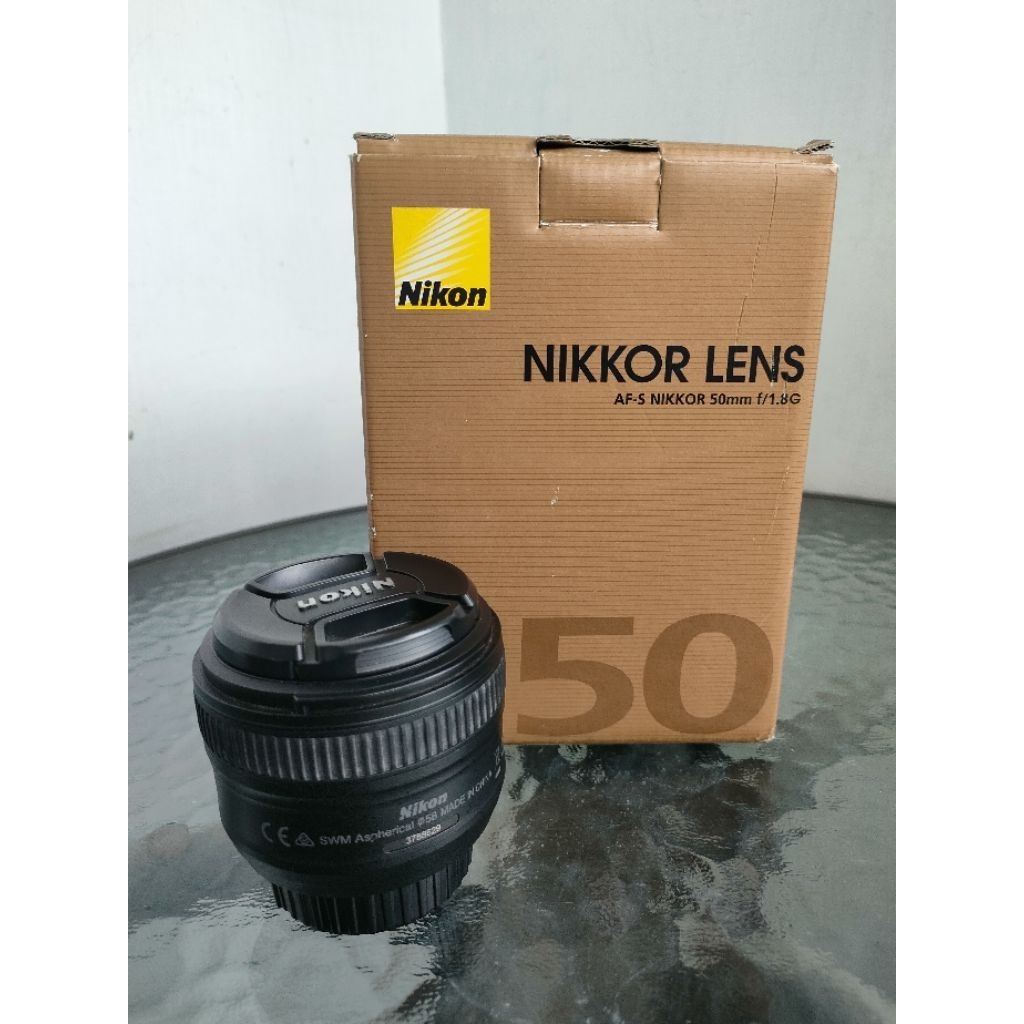 Lensa NIKKOR NIKON AFS 50mm 1,8G
