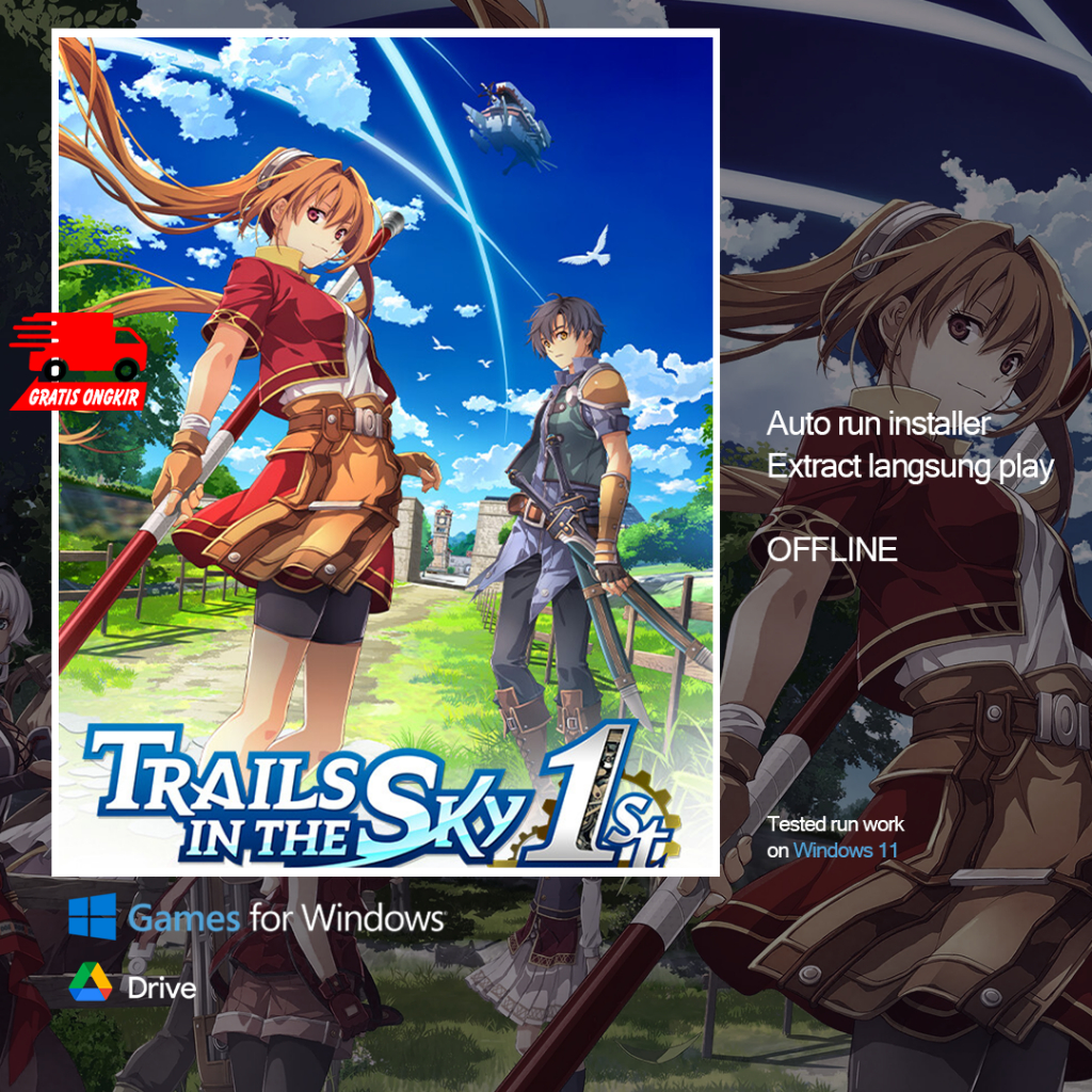 Trails in the Sky 1st Chapter - Game PC Anime RPG