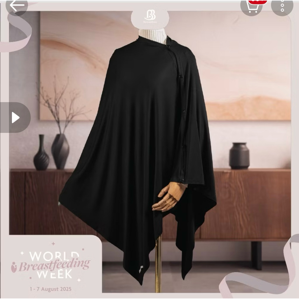 preloved boonabo nursing cover