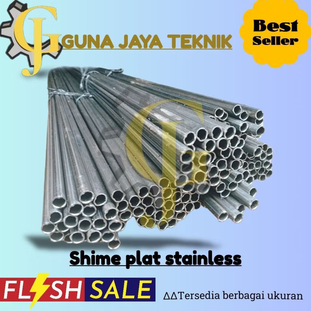 pipa besi od 8 mm id 6 mm x 1000 mm