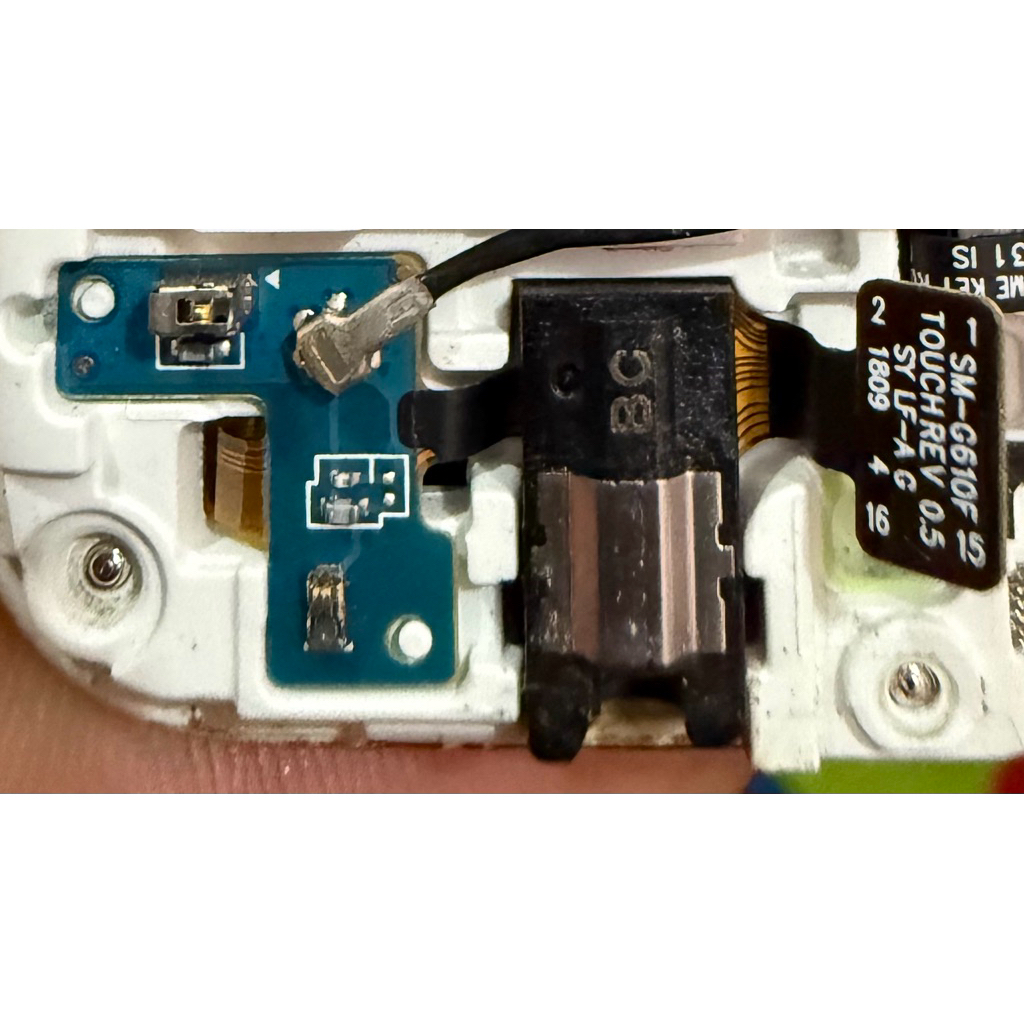 fleksibel tombol home back+hf samsung galaxy J7 prime original