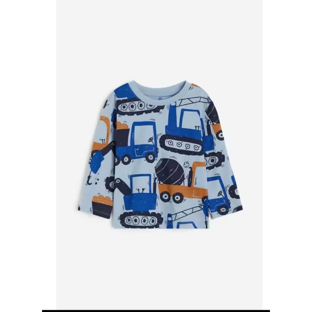 [NEW ORIGINAL] H&M KAOS ANAK LENGAN PANJANG