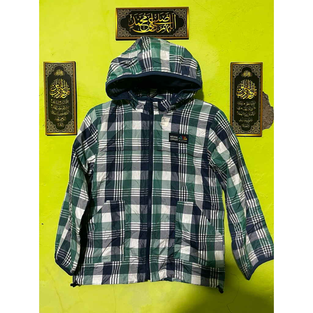 Jaket Outdor PL ANAK brand Natural Comfort 3CAN4ON tartan mewah Murah