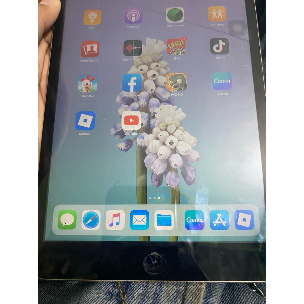 Link co ipad mini 3 batangan minus tombol home sama retak sehelai