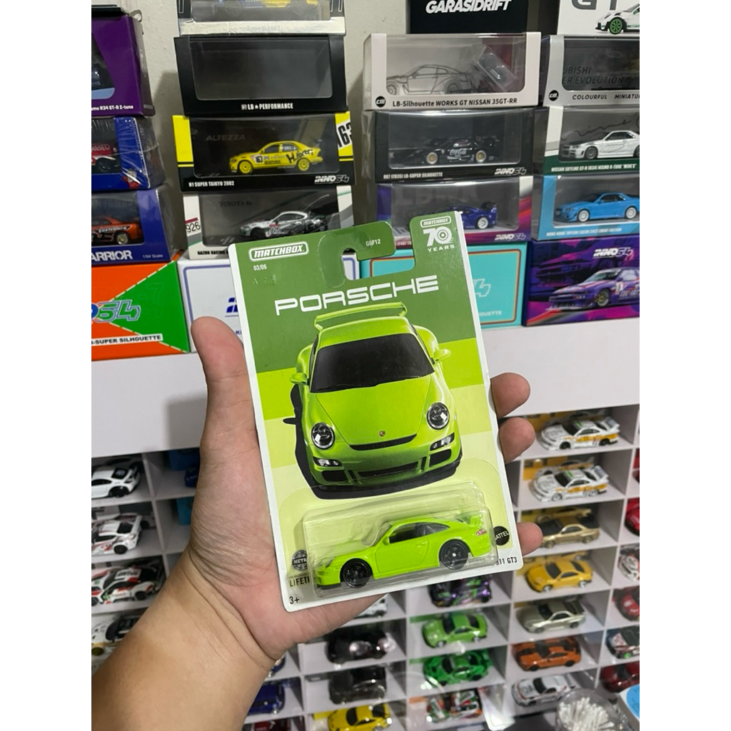 Matchbox Porsche Edition Porsche 911 GT3 Green lime