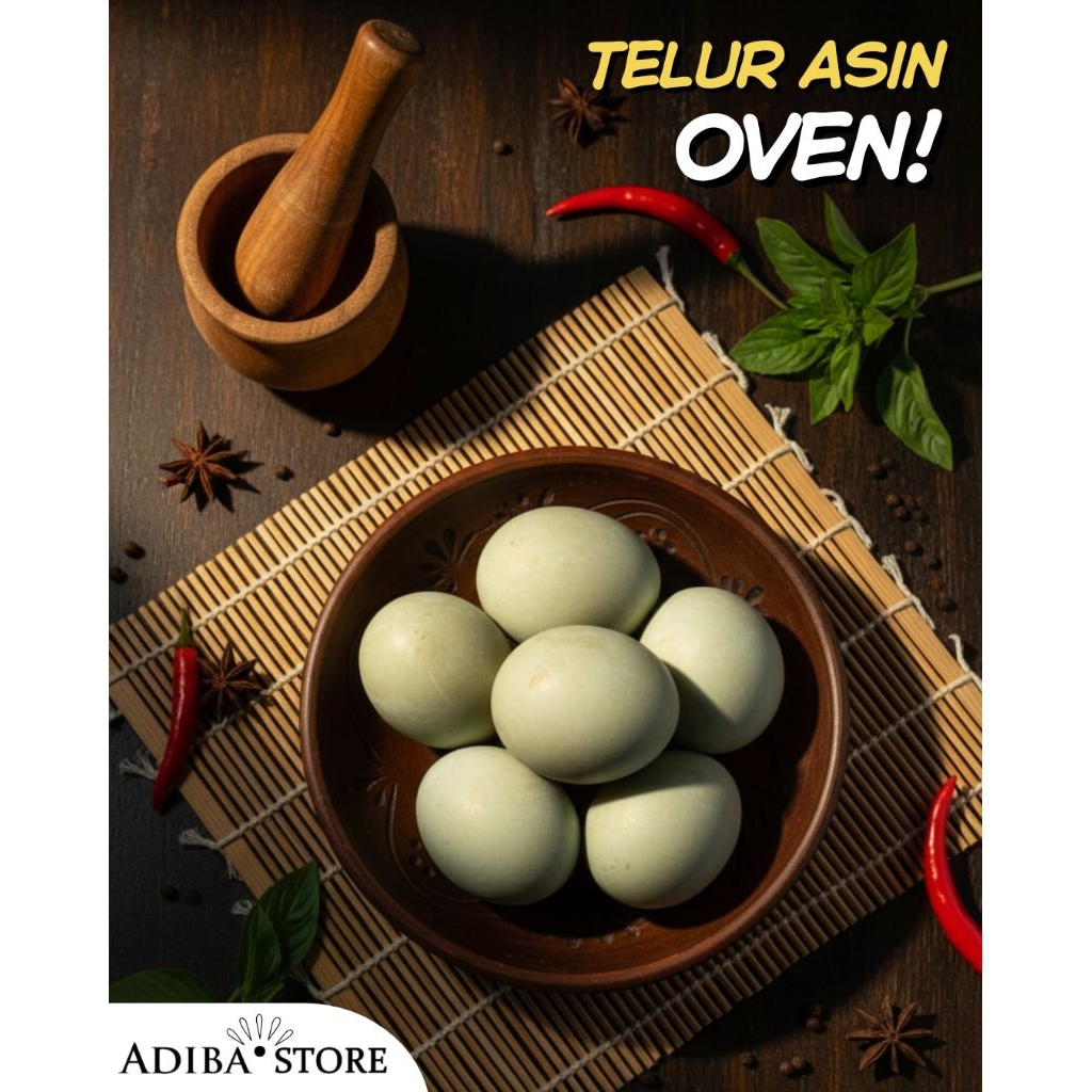 TELUR ASIN BREBES ADIBA STORE || TELUR ASIN OVEN ASLI BREBES MASIR BERMINYAK || TELUR ASIN BEBEK PRE