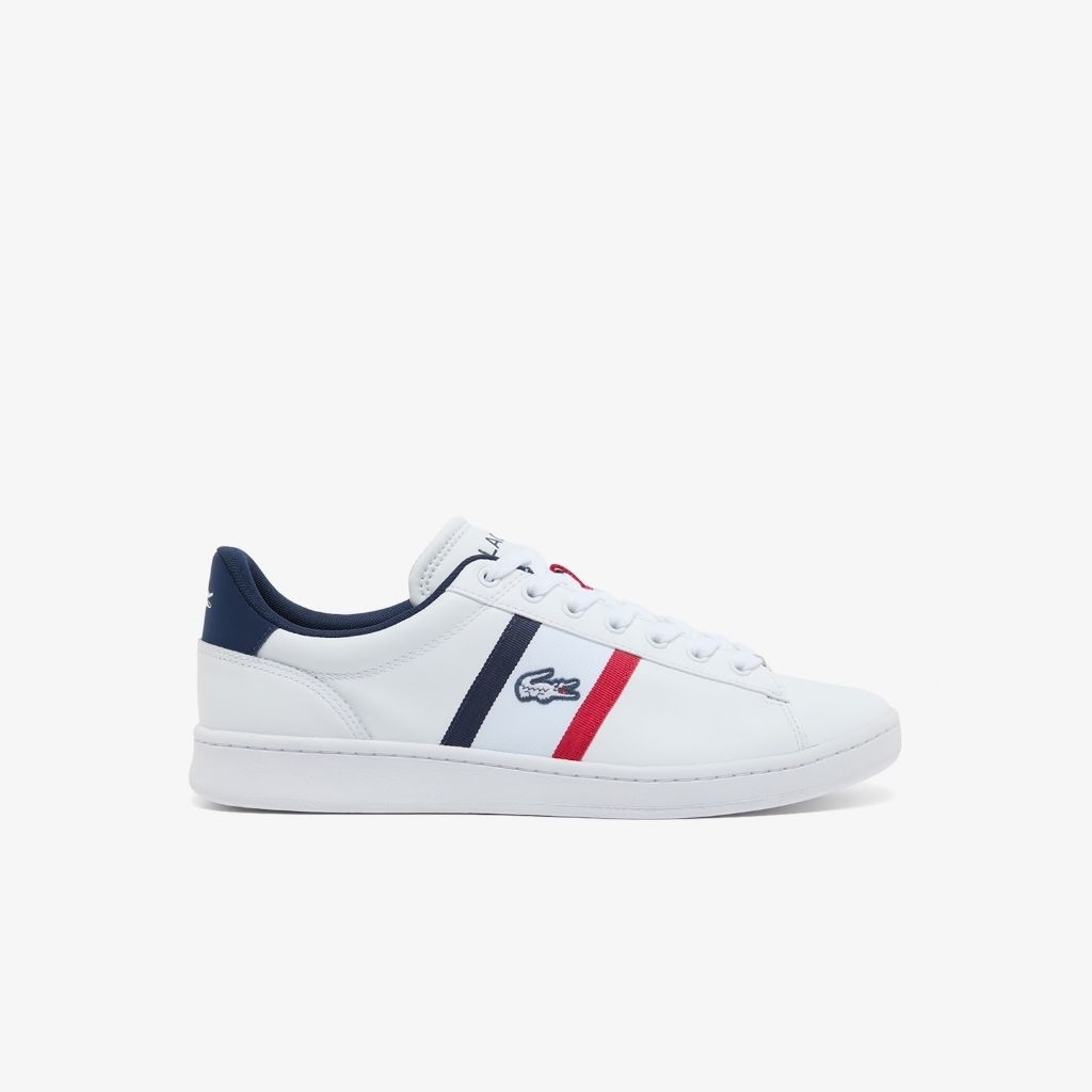 Lacoste Men's Carnaby Set CGR Bar Sepatu Sneakers Pria - White