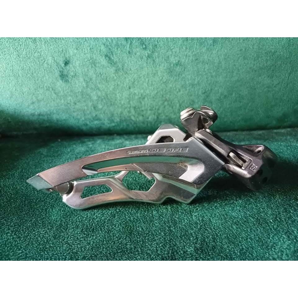 Fd Shimano Deore M6000 2 speed tarikan Depan/ Samping clamp Bawah