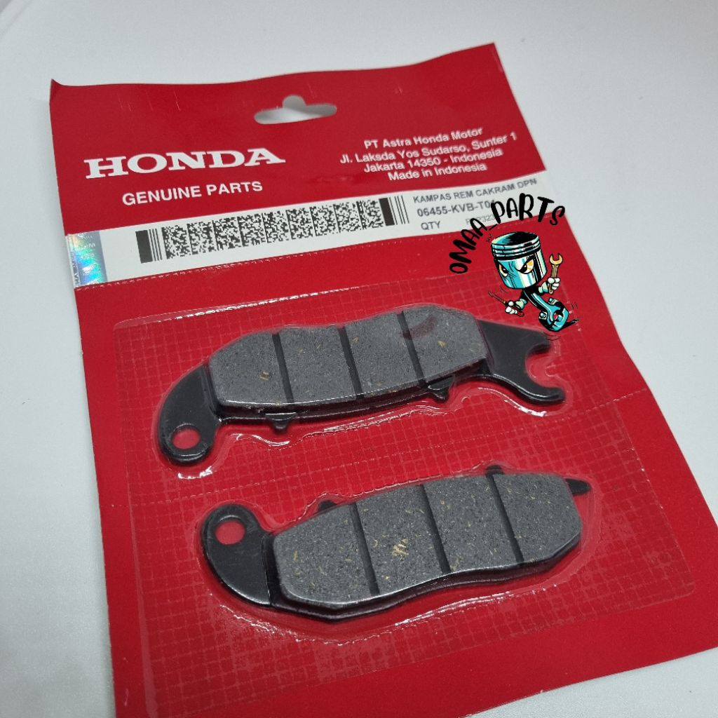 Kampas Rem Depan Dispad Honda CRF 150 Vario OLD KVB