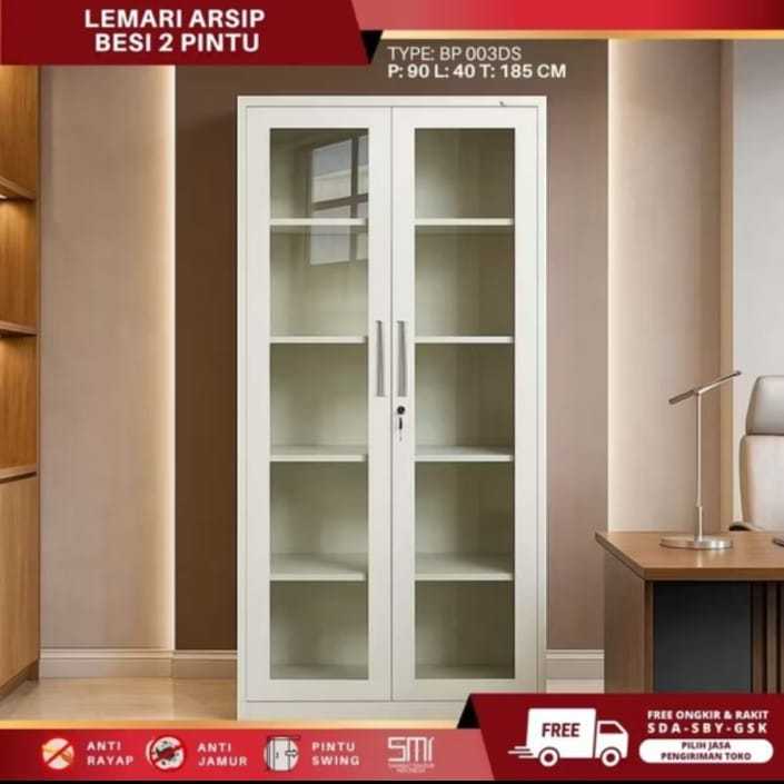 Lemari Besi 2 Pintu