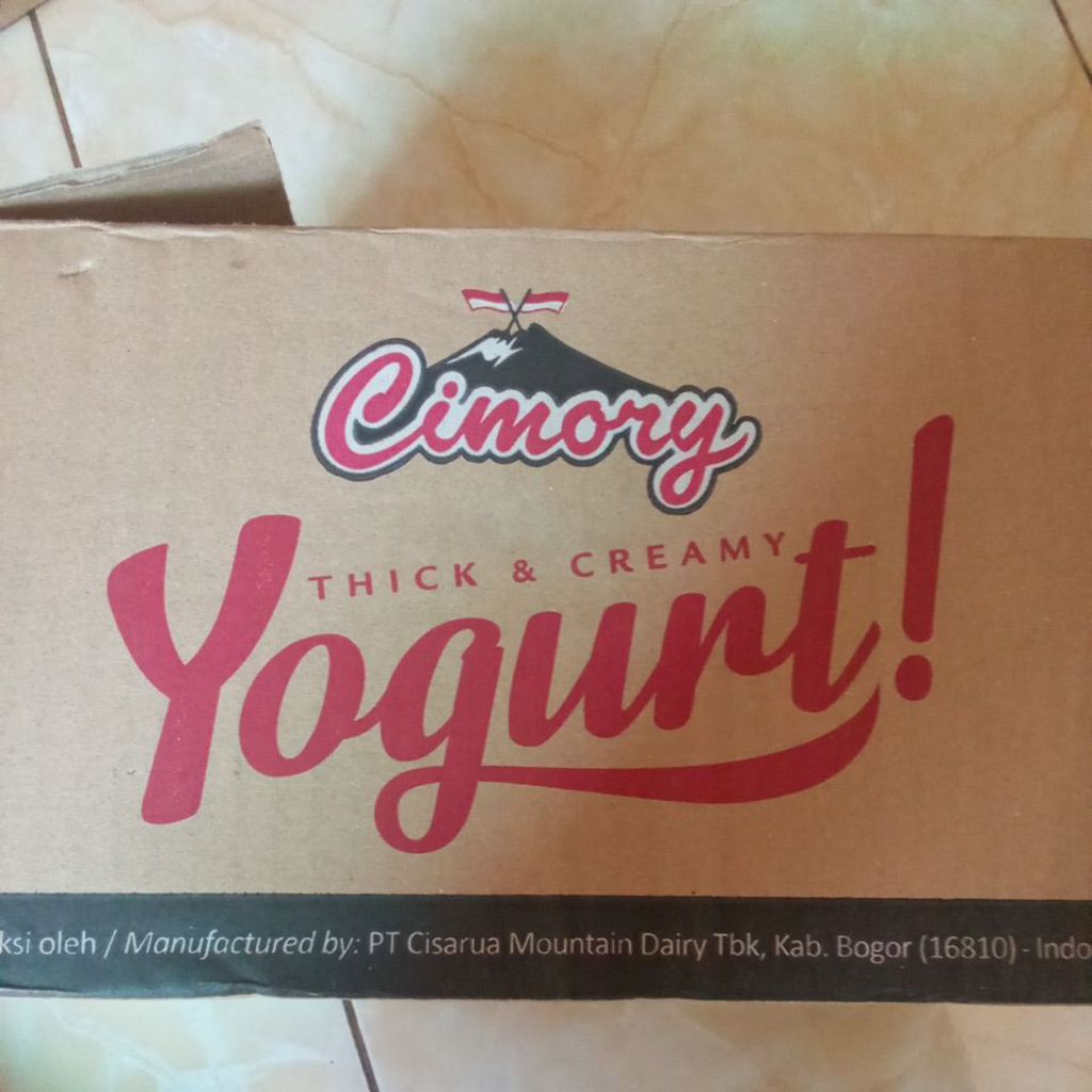 Cimory yogurt stick 1 karton isi 4box isi 100pcs