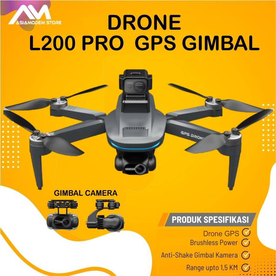 Drone LYZRC L200 PRO MAX GPS 5G WiFi Gimbal 2 Axis Camera 4K EIS
