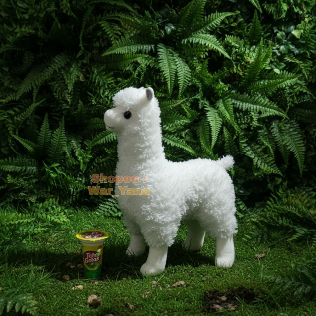Boneka Alpaka Import U.S.A Original THE BEARINGTON COLLECTION Alpaca Teddy Bear Animal Toy Plush Stu