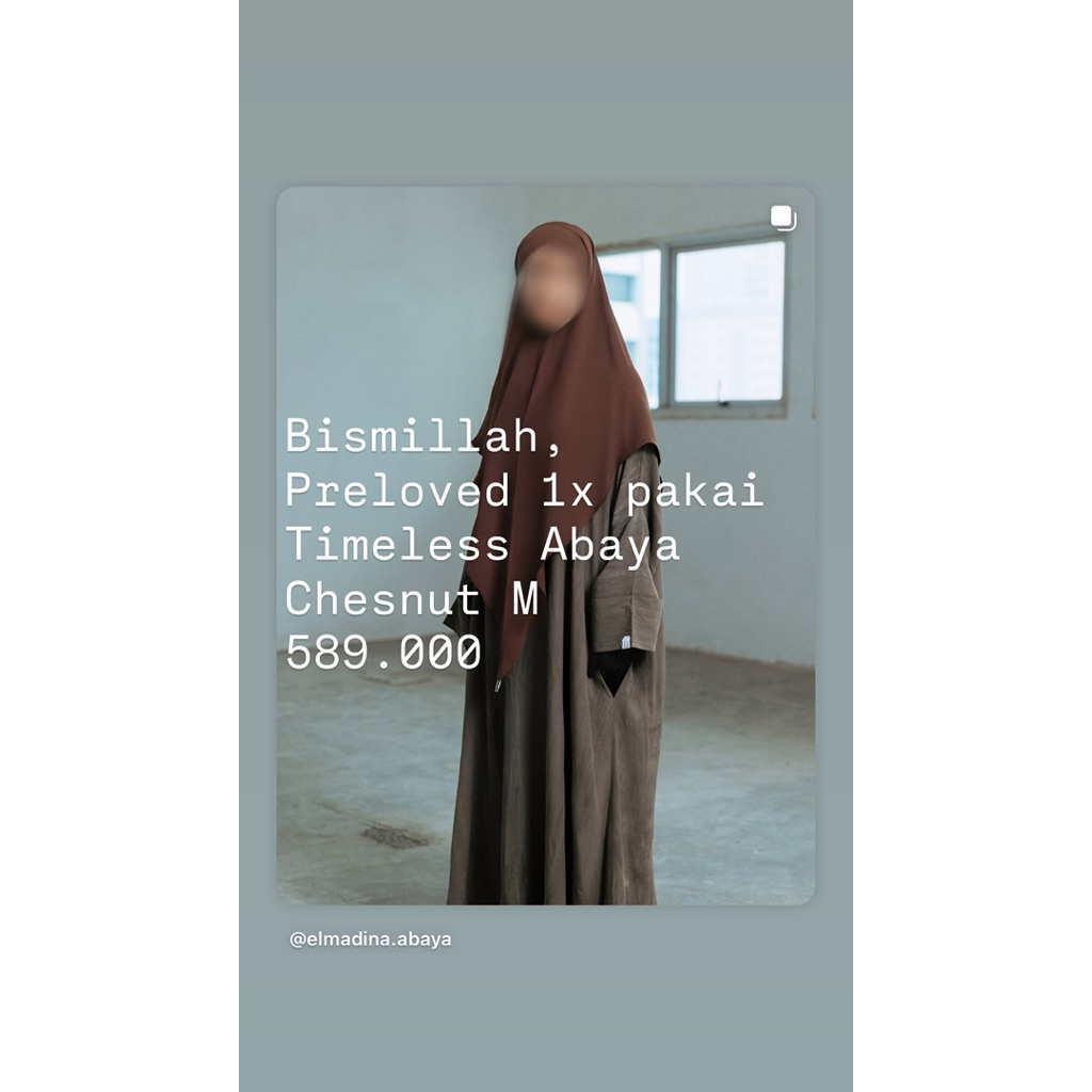 Timeless Abaya Elmadina
