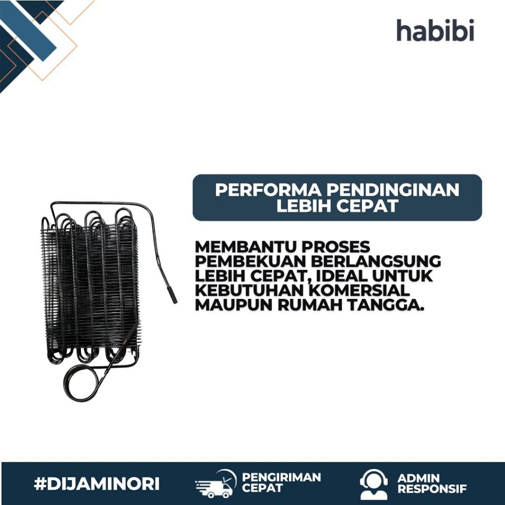 Kondensor showcase Polytron | Condensor sokes Lemari Pendingin Minuman 300 L