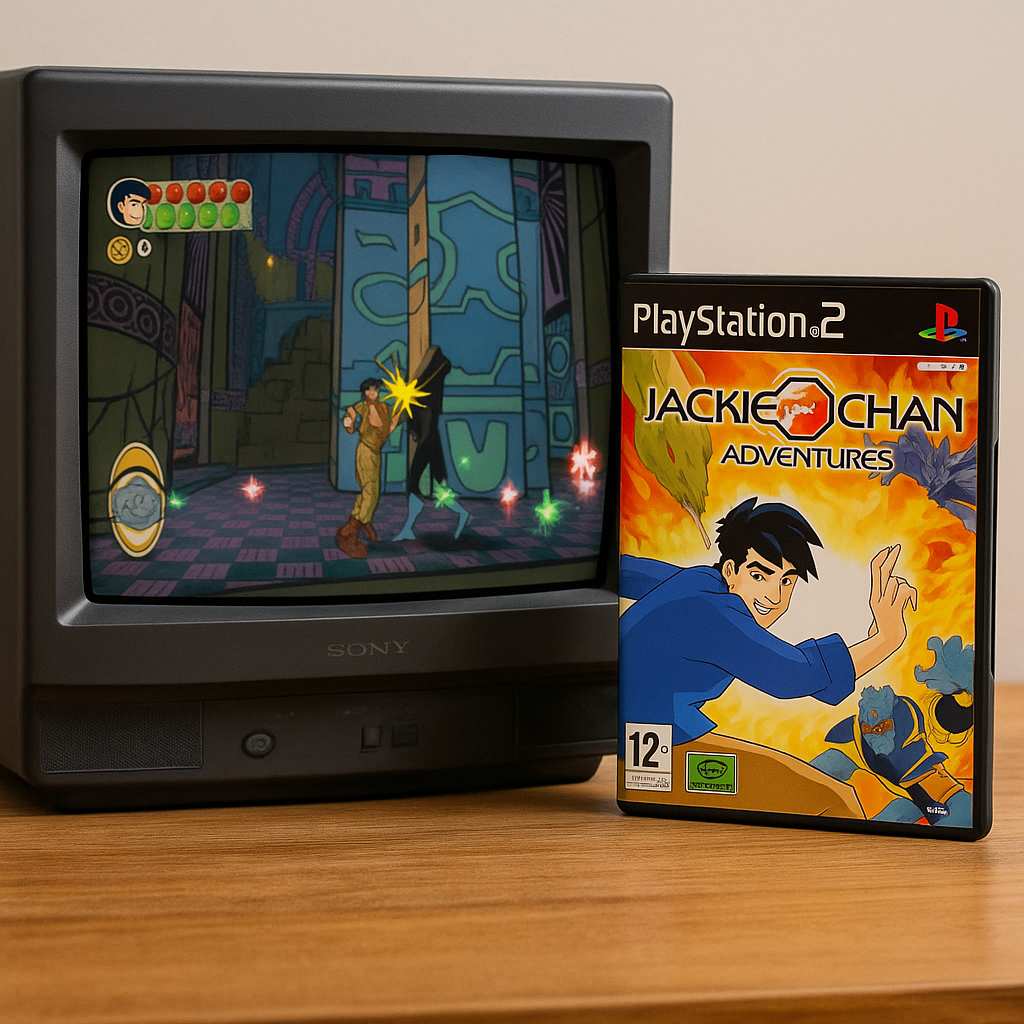 [ Game PS2 Playstation 2 ] Jackie Chan Adventures