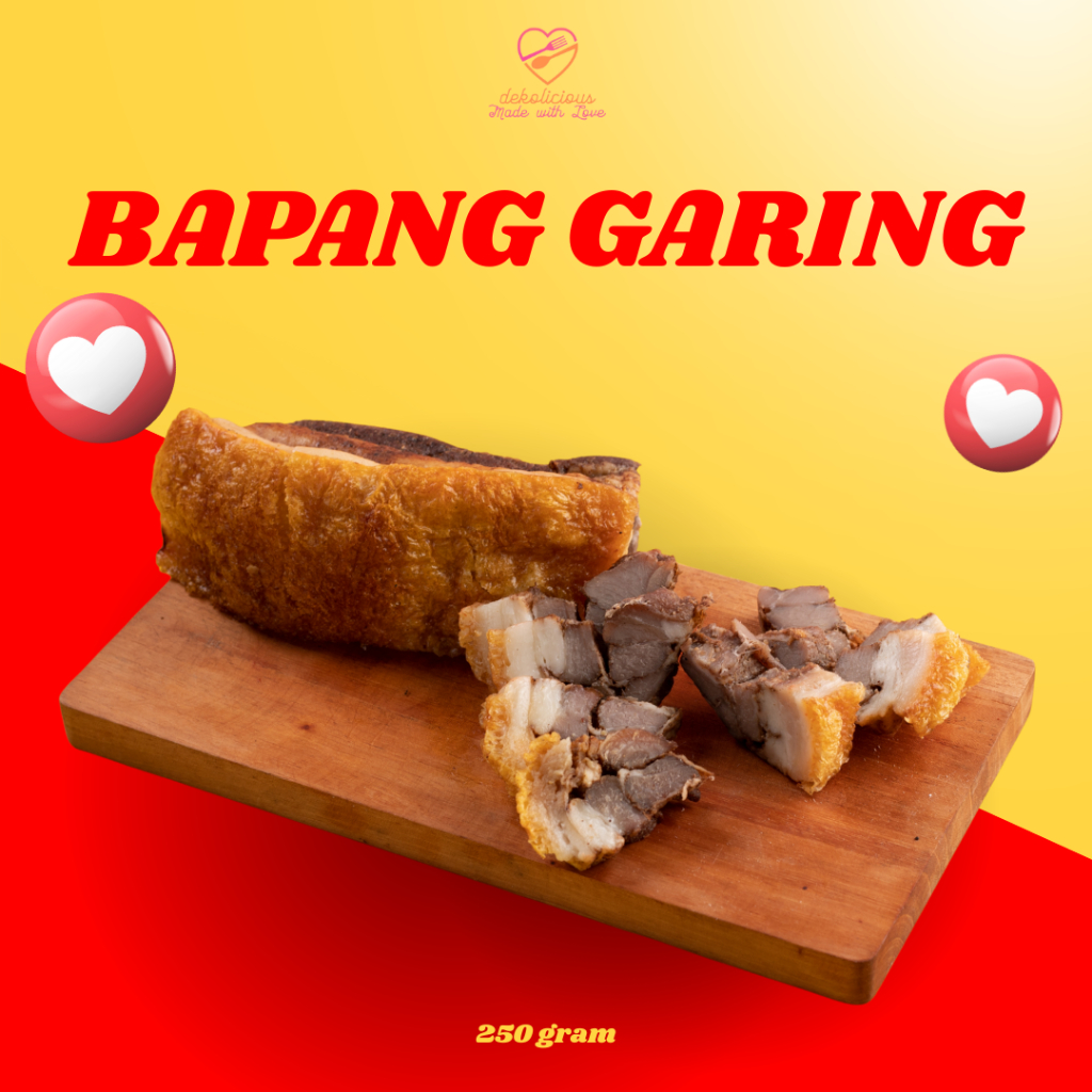 Babi Panggang Garing / Siobak / Siu Yuk / Roasted Pork Belly 250 gram Bapang Pork Belly Perut Babi F