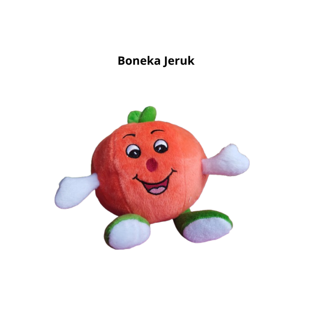 Boneka Karakter Buah Jeruk Mini