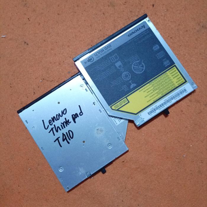 Tutup dvdrw laptop Lenovo Thinkpad T410 i5 original copotan asli