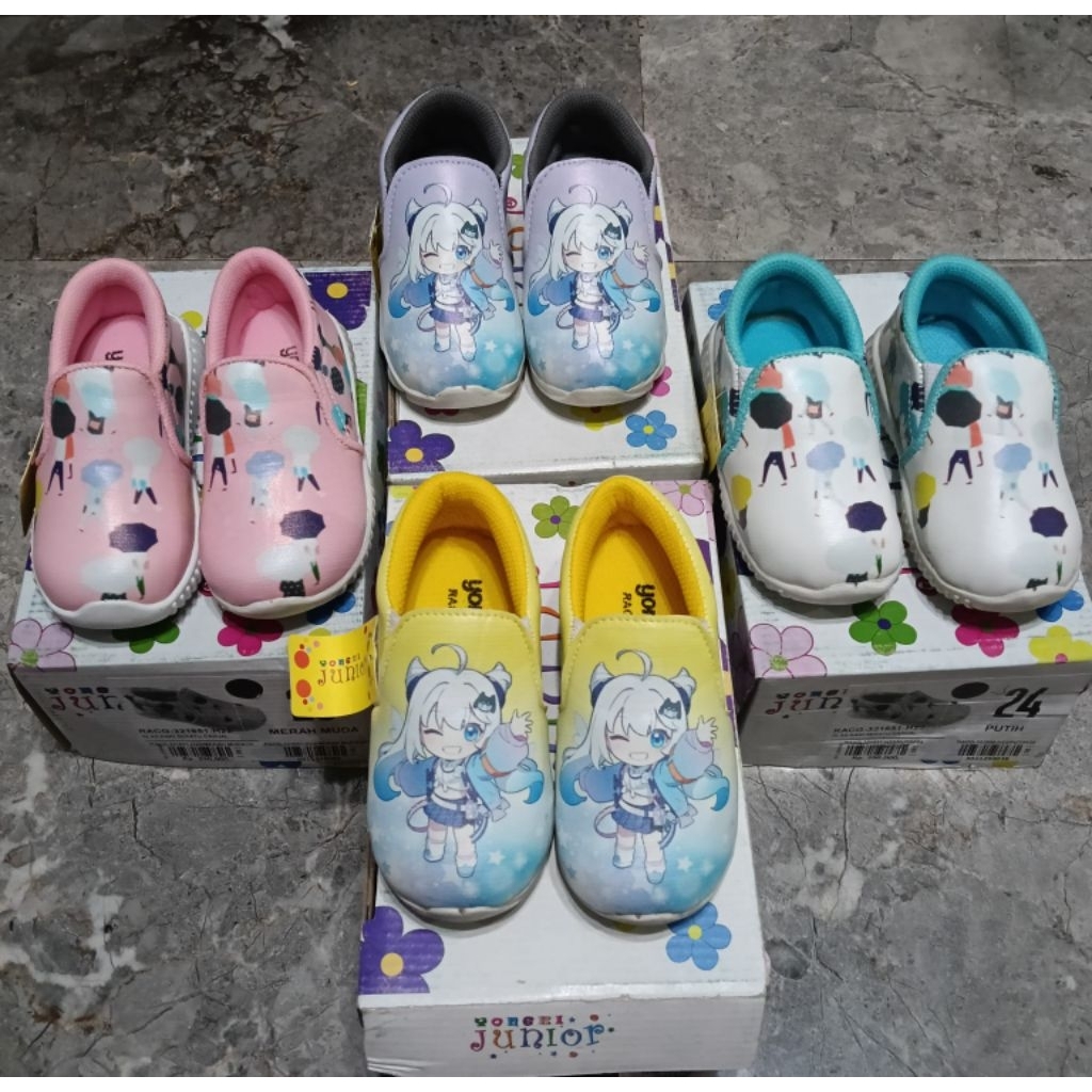 sepatu anak Yongki junior ori mall Ramayana size 22-25