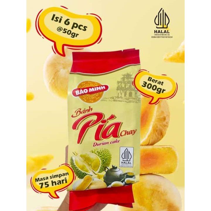 Pia Durian / HALAL / Durian Cake Banh Chay / Pia Duren / Pia Bhan Chay Vietnam / Bao Minh