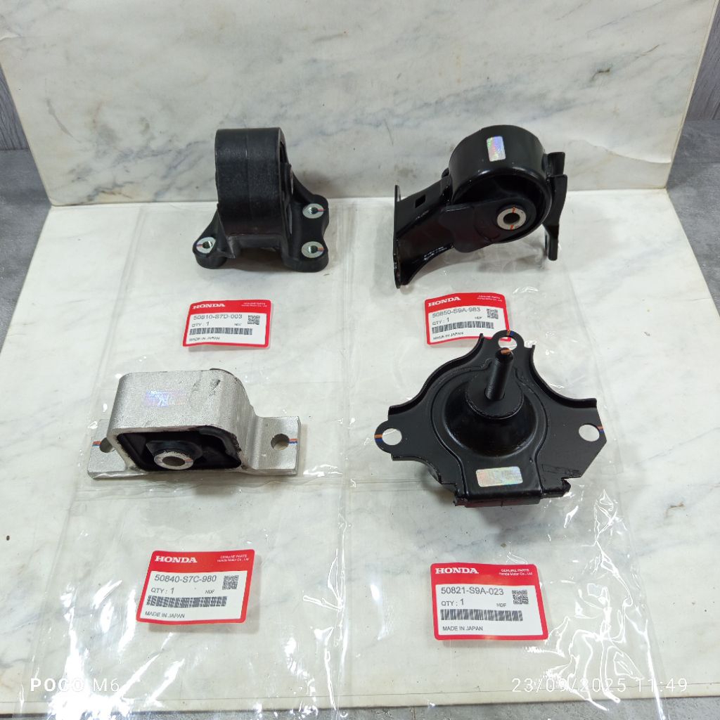ENGINE MOUNTING MONTING SET HONDA CRV GEN2 MATIC AT GEN 2 1SET OEM