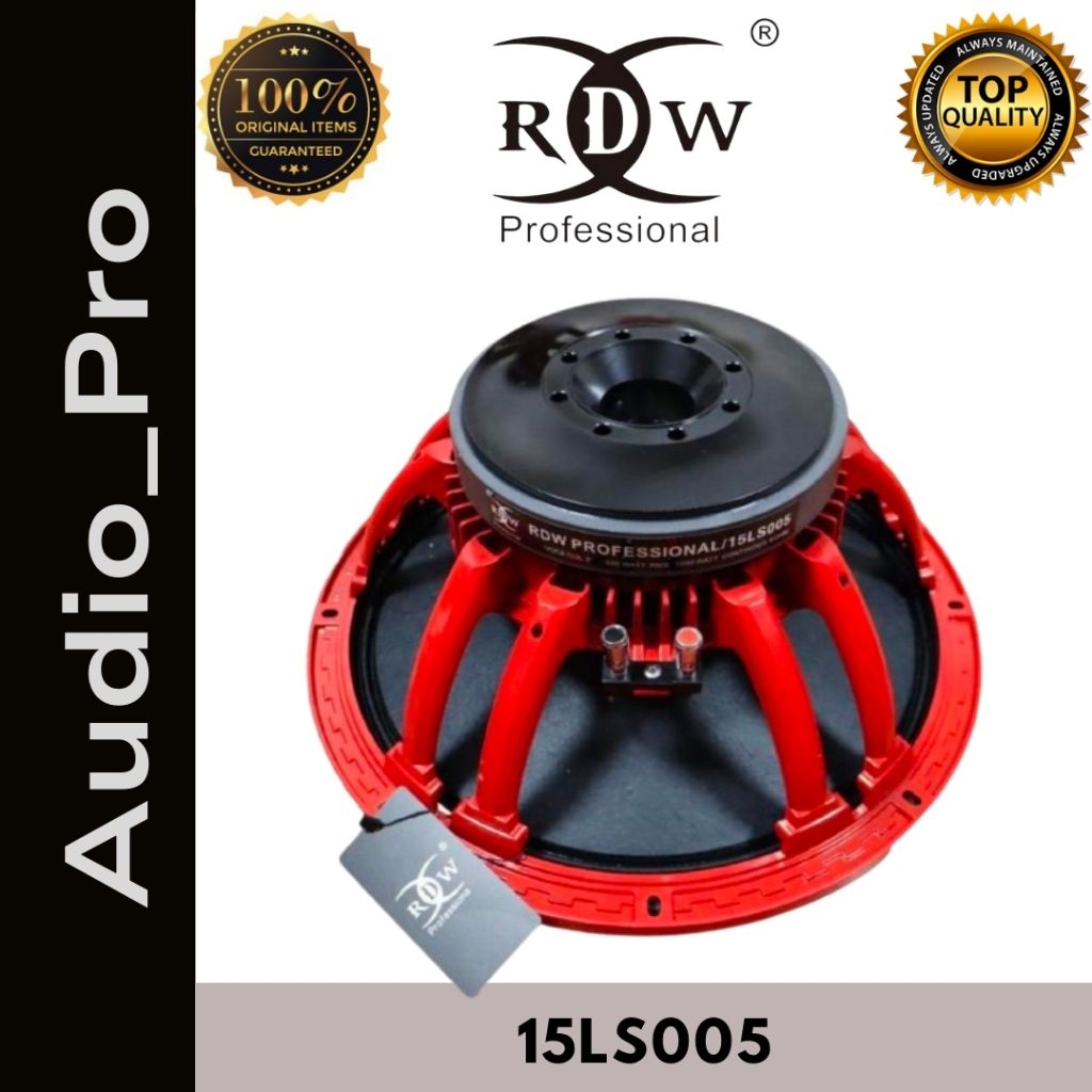 SPEAKER KOMPONEN RDW 15INCH RDW 15LS005 I 15-LS005 ORIGINAL RDW